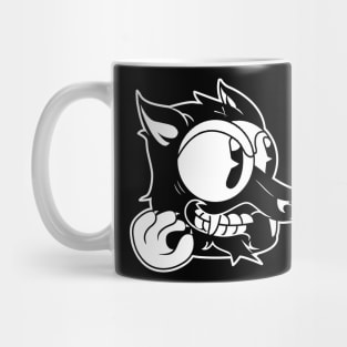 wolf cartoon Mug